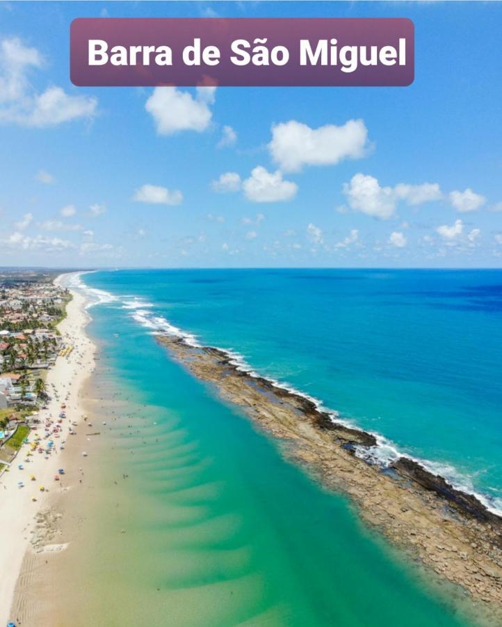 Chale Aconchegante Na Barra De Sao Miguel Villa ภายนอก รูปภาพ